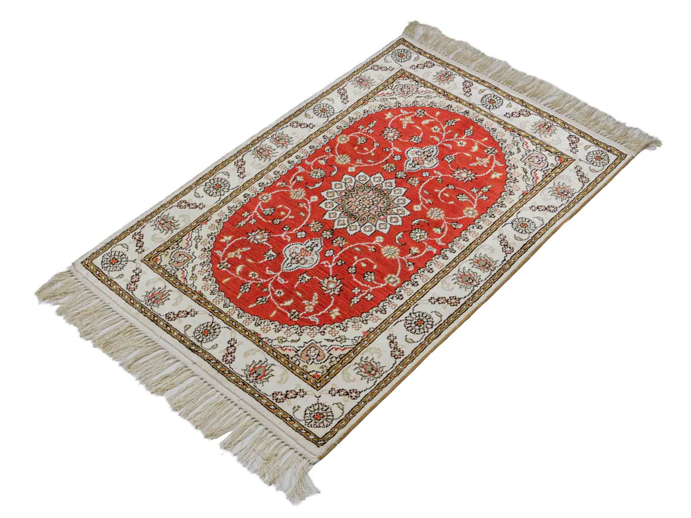 China Seide Teppich 93x61cm - Orientteppich - Image 5