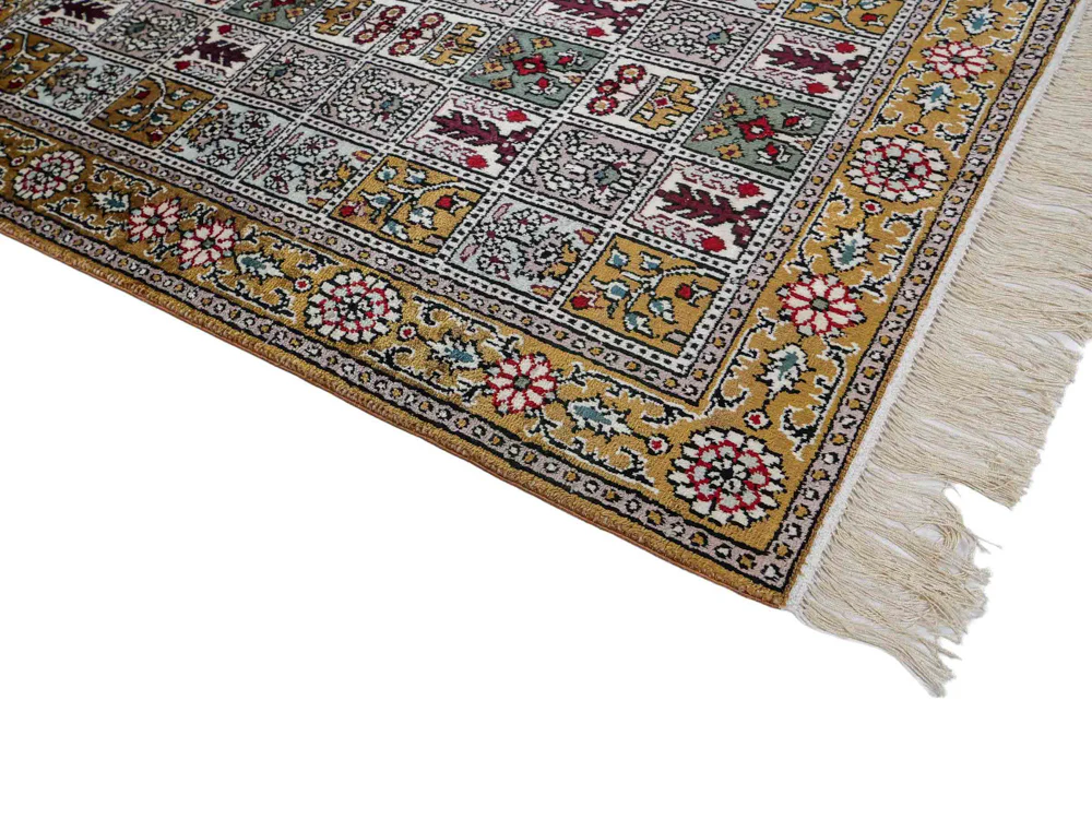 China Seide Teppich 93x63cm - Orientteppich - Image 3