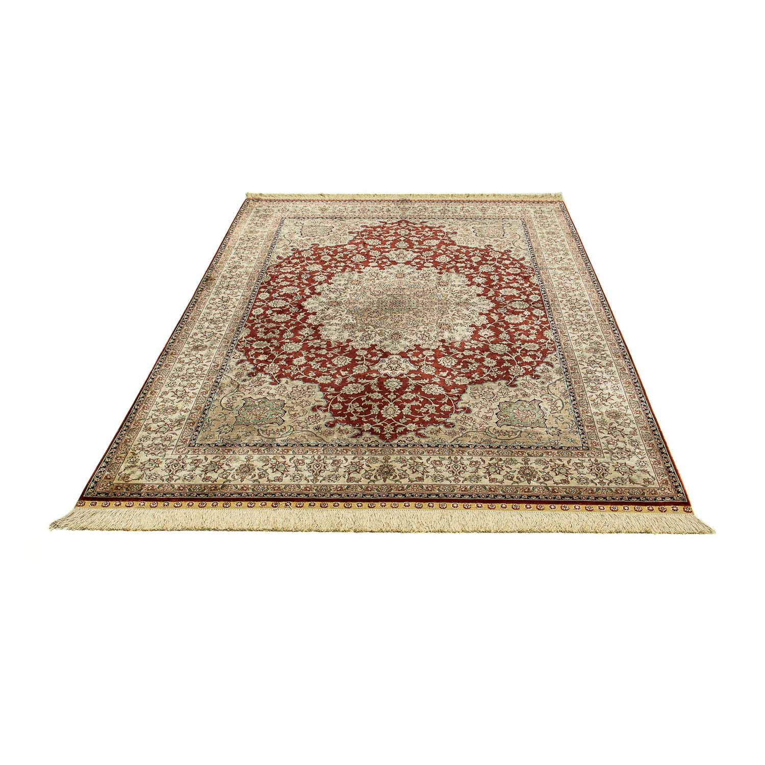 Ghom - Seide Teppich 216x132cm - Perserteppich - Image 5