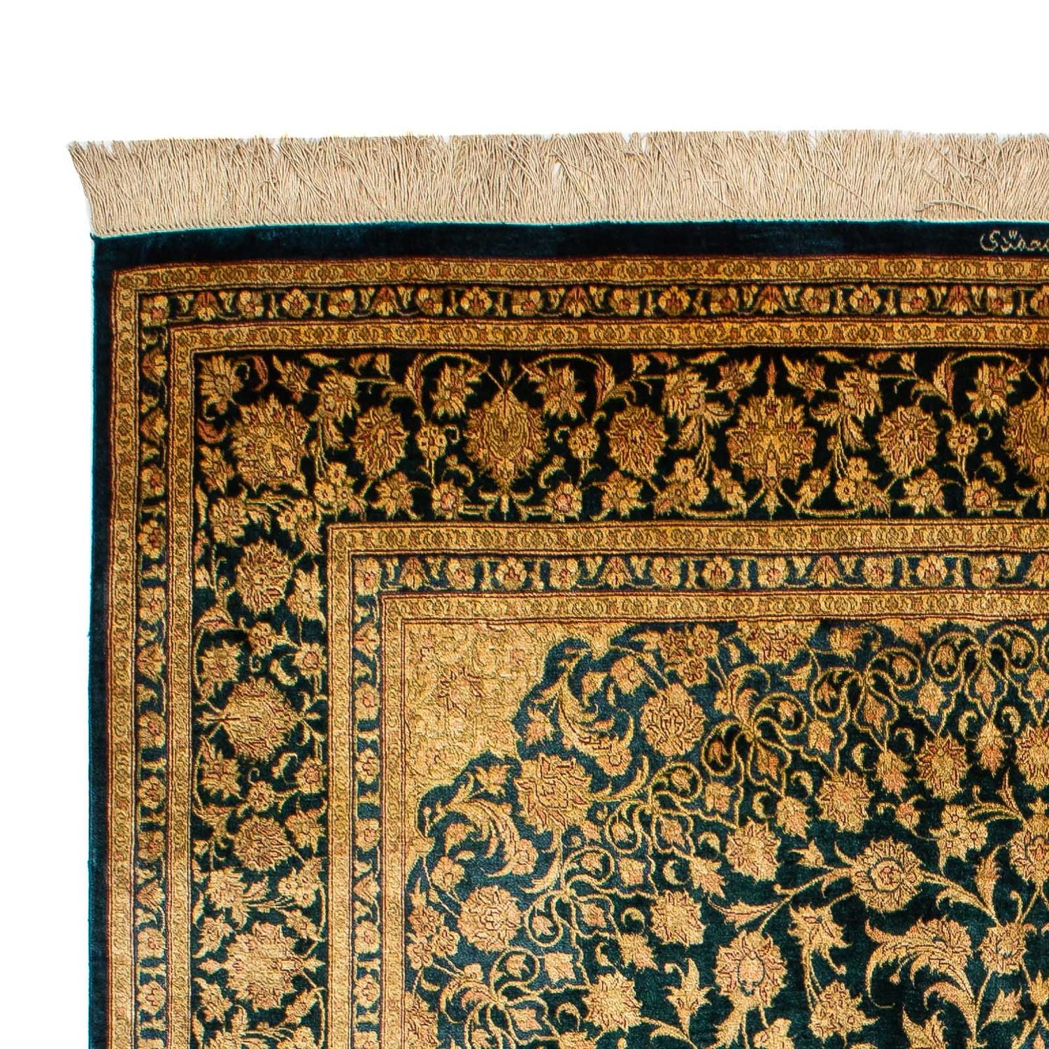 Seidenteppich - Ghom Seide - Premium 216 x 132 cm Teppichbrücke - Image 3