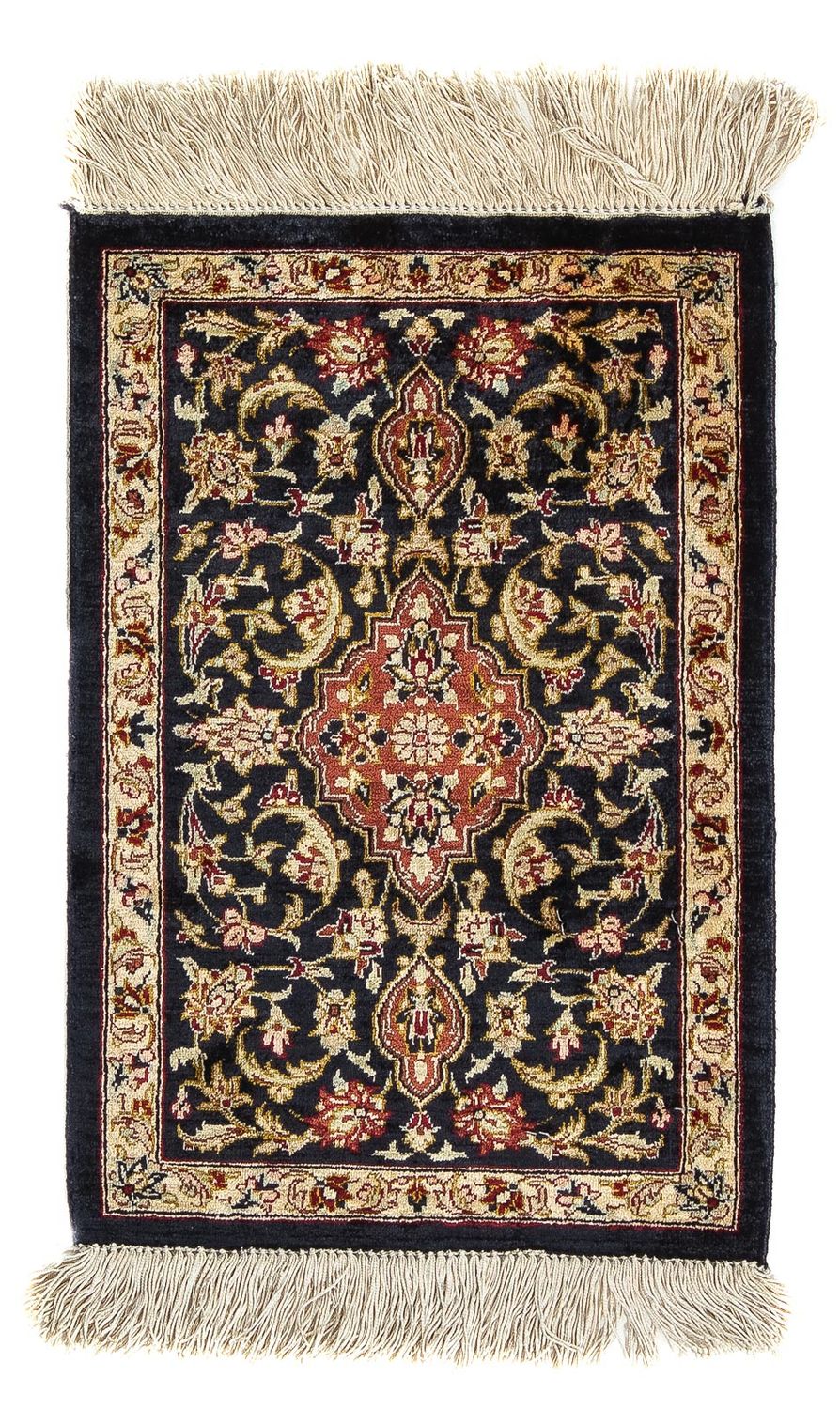 Ghom - Seide Teppich 41x28cm - Perserteppich