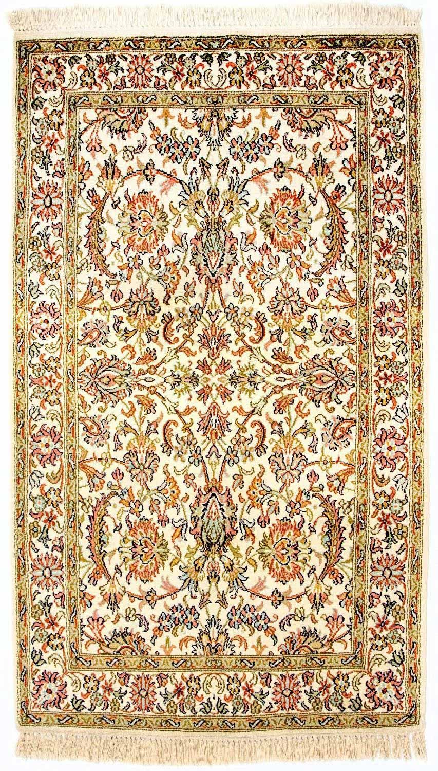 Kaschmir Seide Teppich 127x74cm - Orientteppich