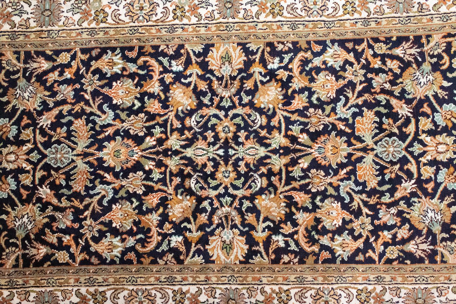 Seidenteppich - Kaschmir Seide 127 x 74 cm Teppichbrücke - Image 2
