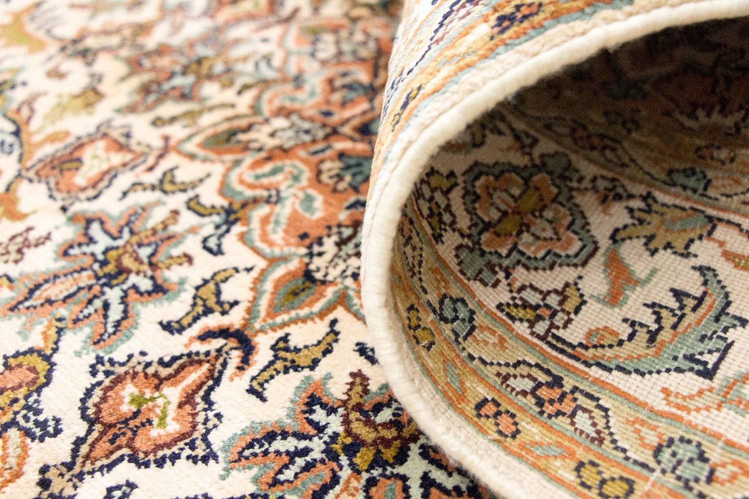 Kaschmir Seide Teppich 149x89cm - Orientteppich - Image 4