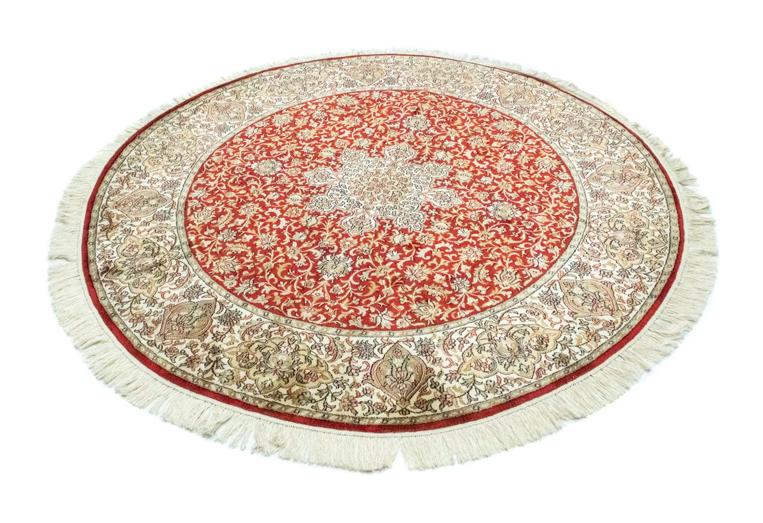 Seidenteppich - Kaschmir Seide 158 x 150 cm Teppich Quadratisch - Image 4