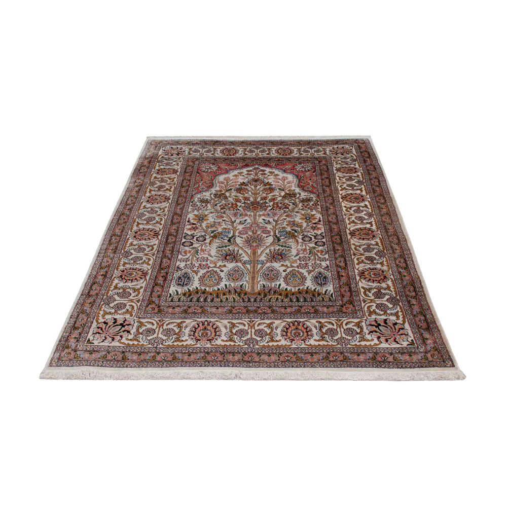 Kaschmir Seide Teppich 186x116cm - Orientteppich - Image 6
