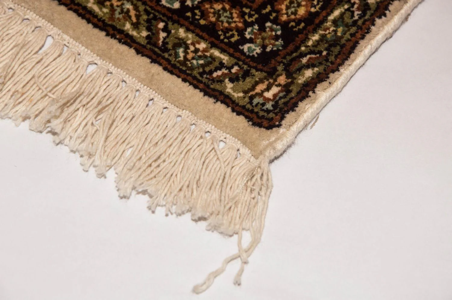 Kaschmir Seide Teppich 186x126cm - Orientteppich - Image 3