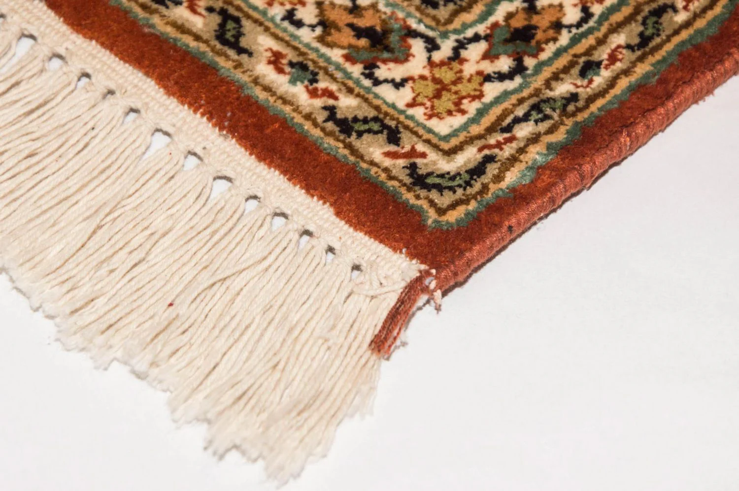 Kaschmir Seide Teppich 194x120cm - Orientteppich - Image 3