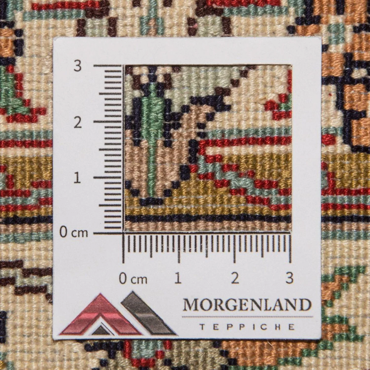 Kaschmir Seide Teppich 218x156cm - Orientteppich - Image 6