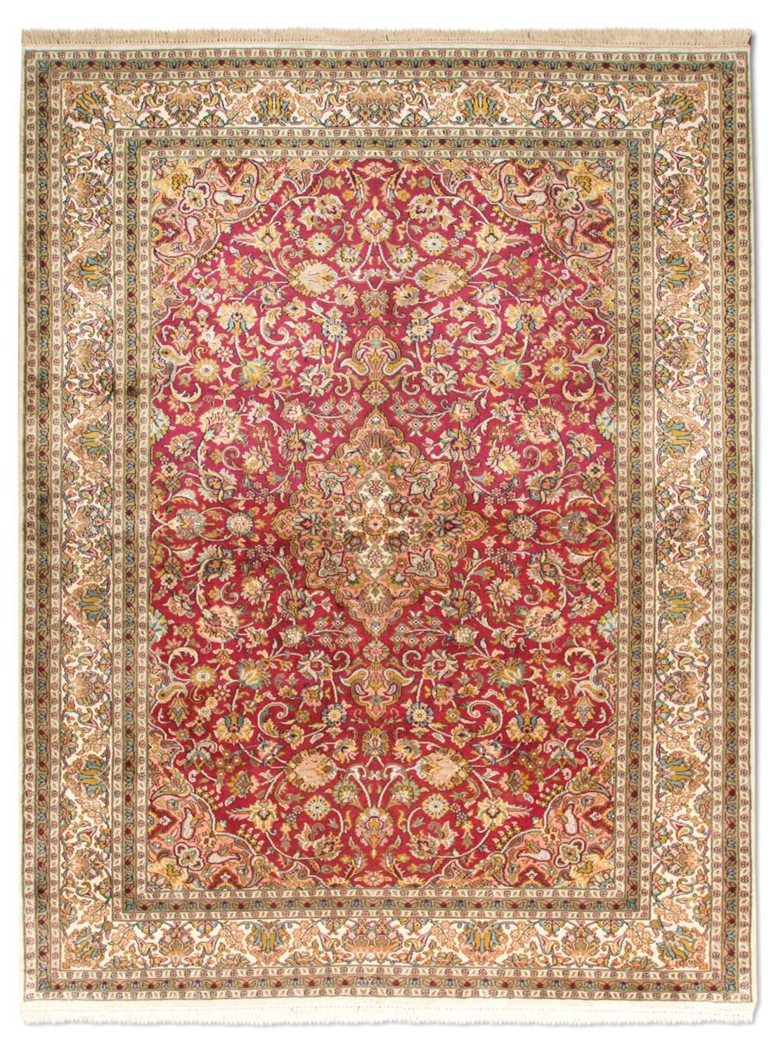 Seidenteppich - Kaschmir Seide 218 x 157 cm Teppich Wohnzimmer