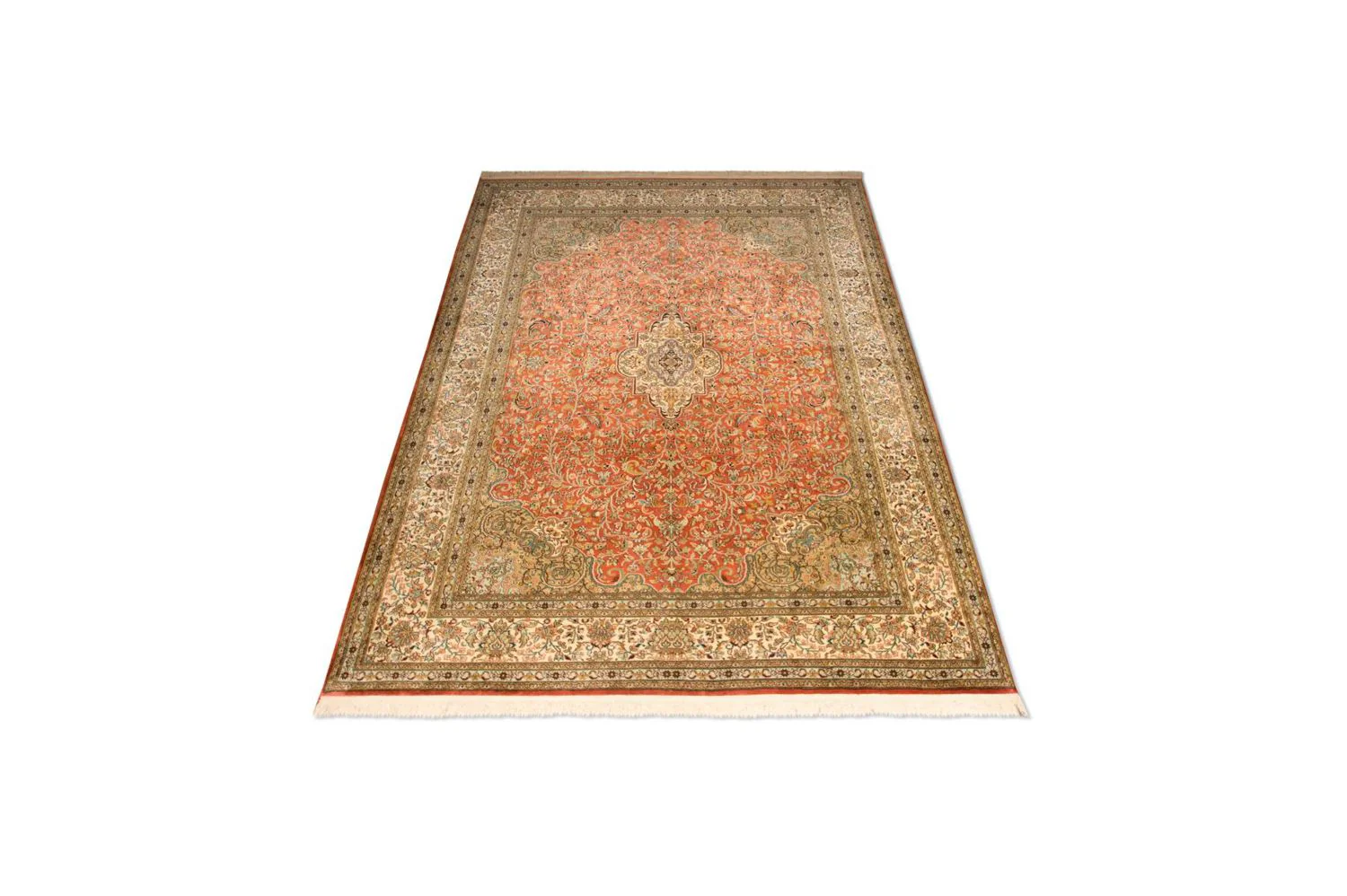 Kaschmir Seide Teppich 244x168cm - Orientteppich - Image 5