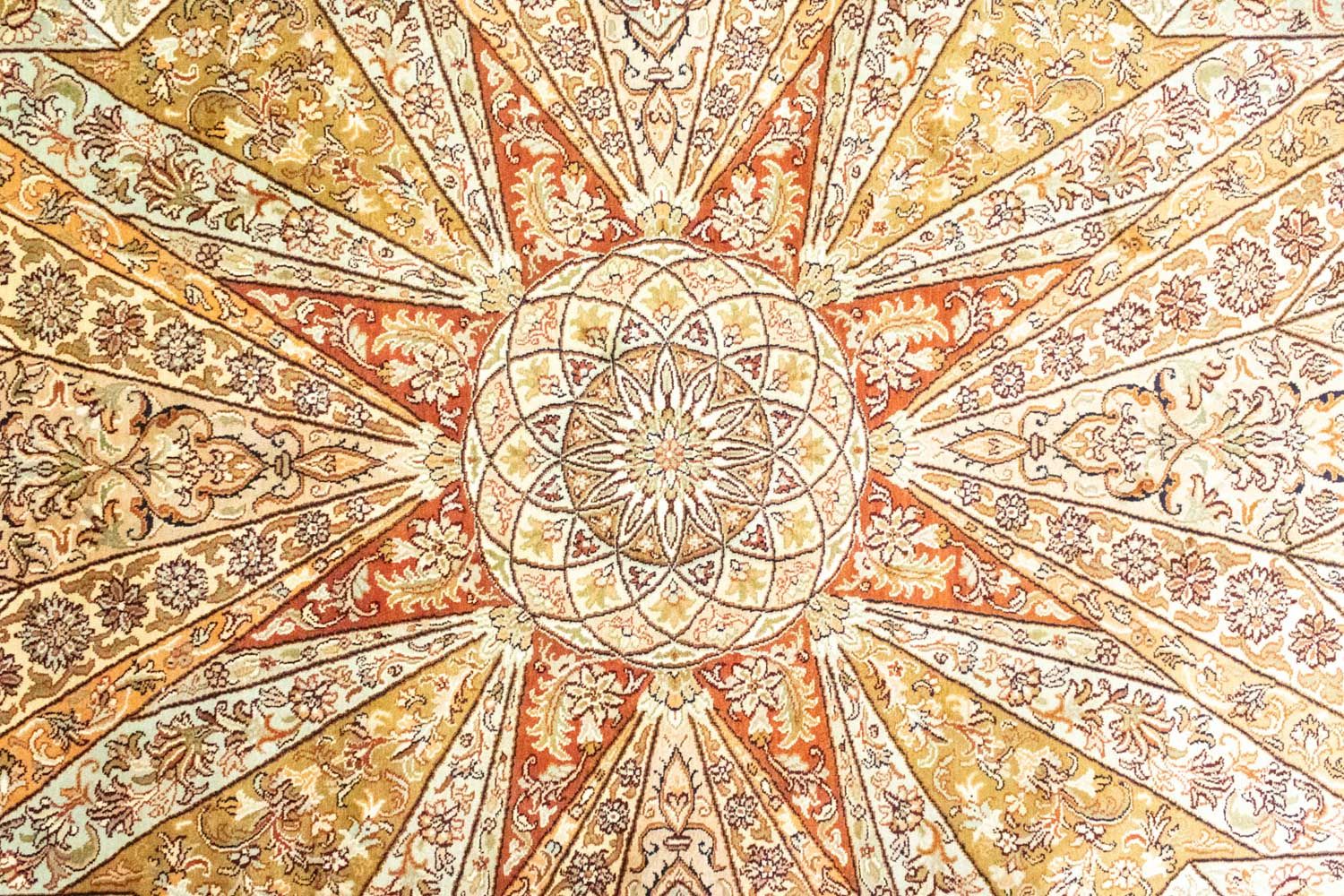 Seidenteppich - Kaschmir Seide 270 x 185 cm Teppich Wohnzimmer - Image 2