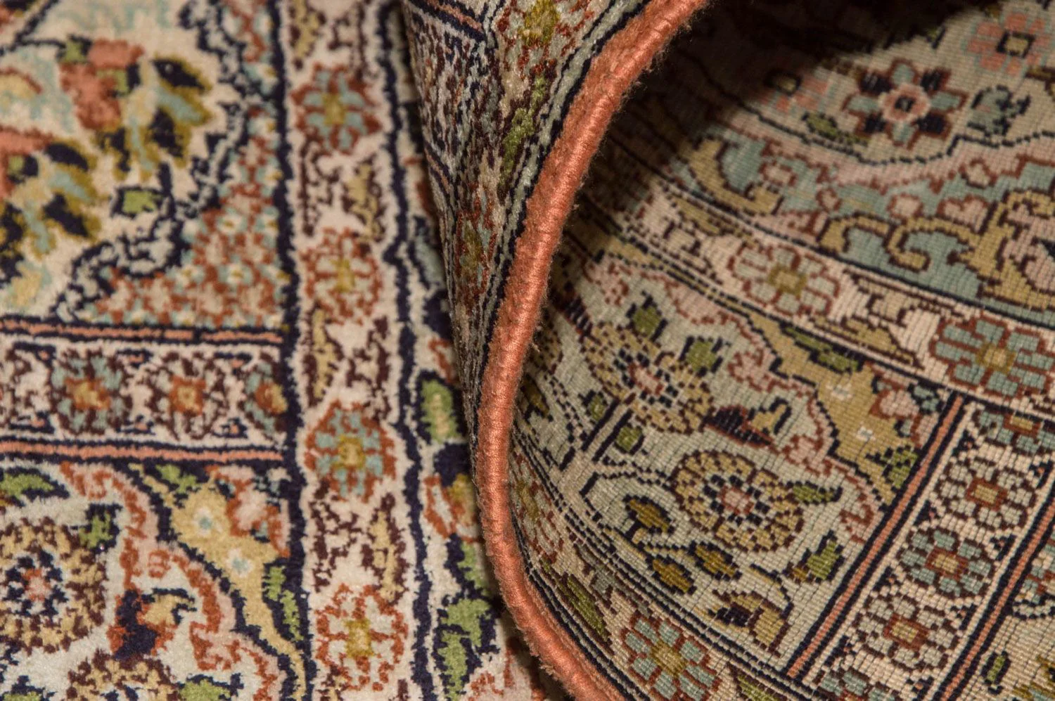 Kaschmir Seide Teppich 270x75cm - Orientteppich - Image 4