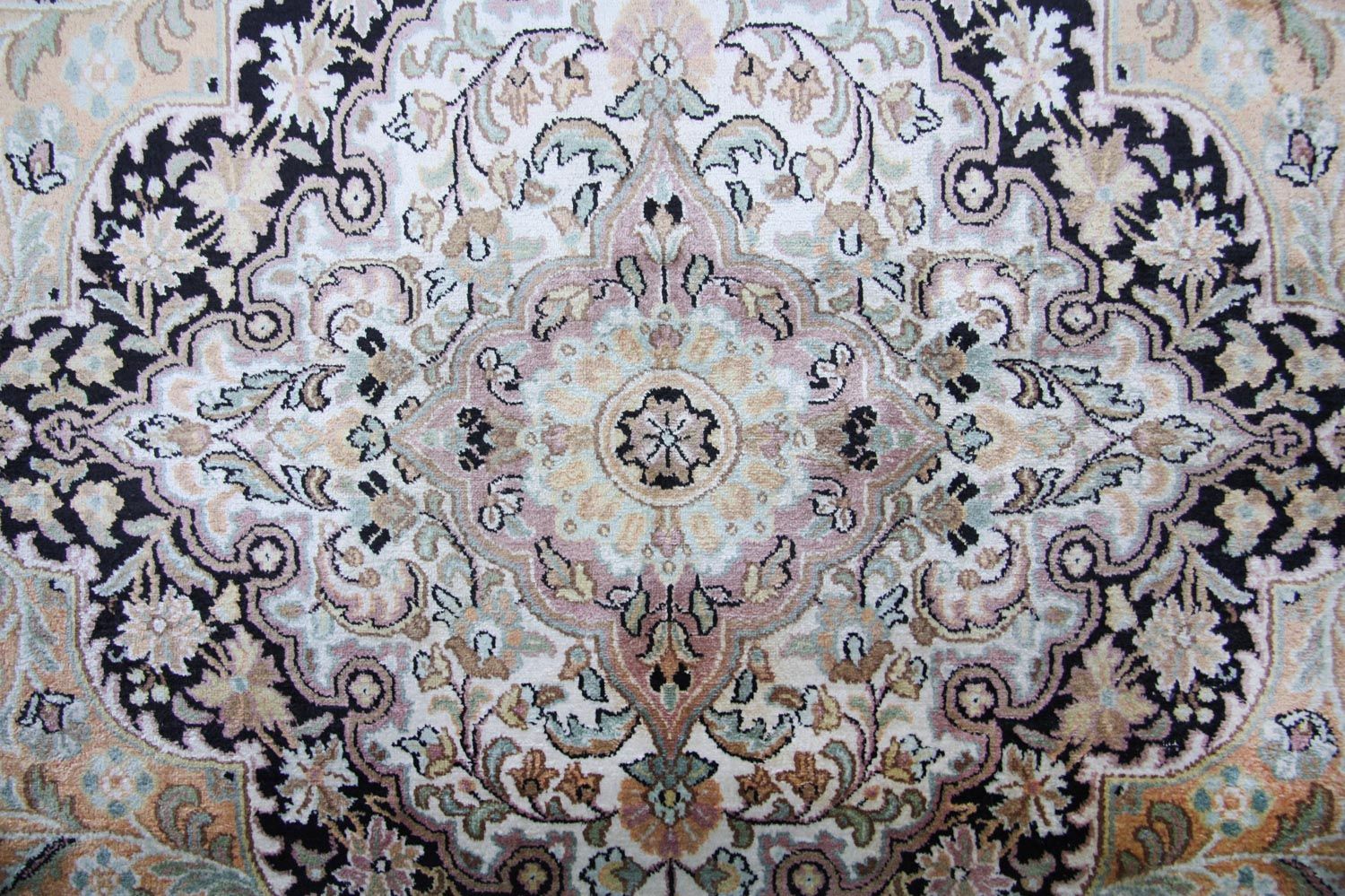Seidenteppich - Kaschmir Seide 290 x 185 cm Wohnzimmer Teppich - Image 2
