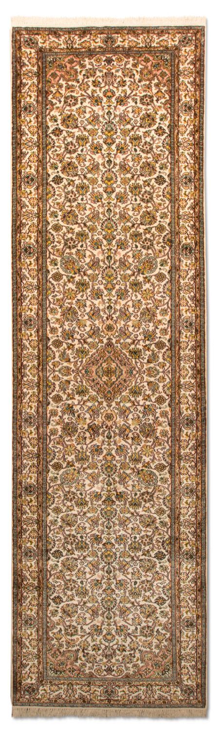 Seidenteppich - Kaschmir Seide 301 x 79 cm Teppich Läufer