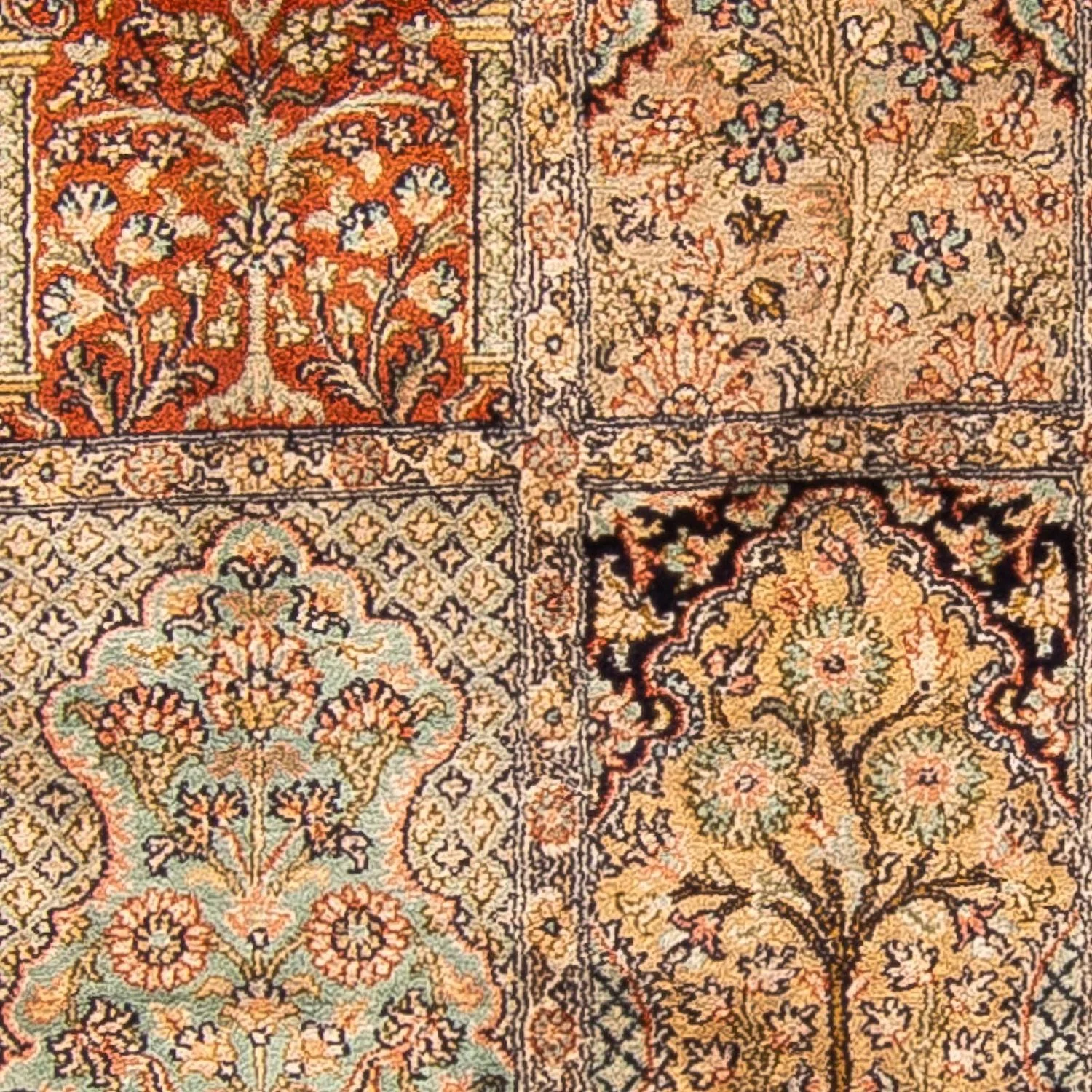 Seidenteppich - Kaschmir Seide 310 x 94 cm Teppichläufer - Image 2
