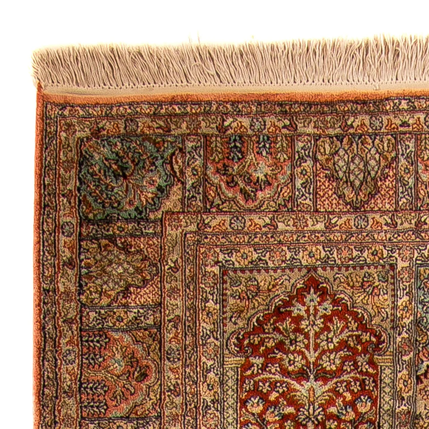 Seidenteppich - Kaschmir Seide 310 x 94 cm Teppichläufer - Image 3