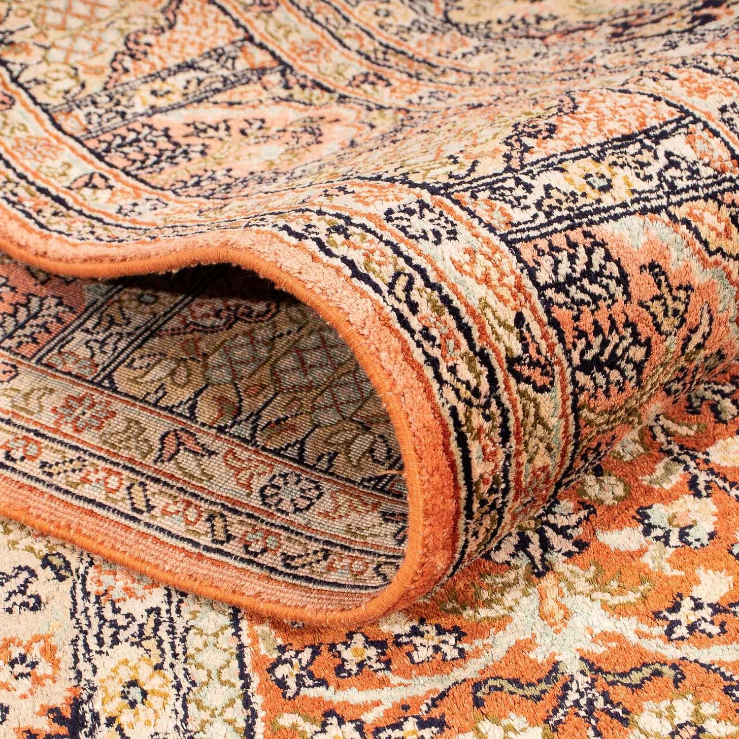Seidenteppich - Kaschmir Seide 310 x 94 cm Teppichläufer - Image 4