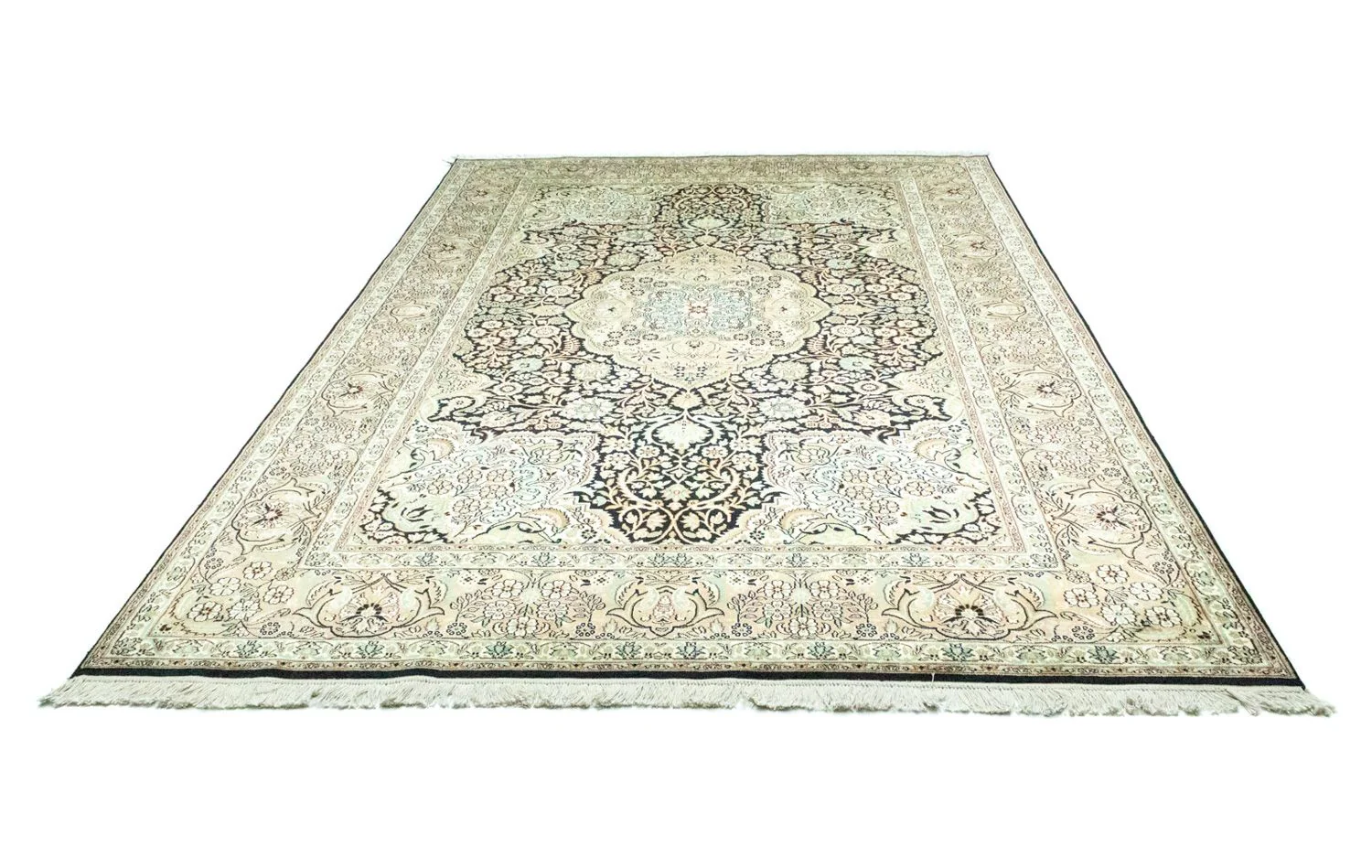 Seidenteppich - Kaschmir Seide 311 x 213 cm Teppich Wohnzimmer - Image 5