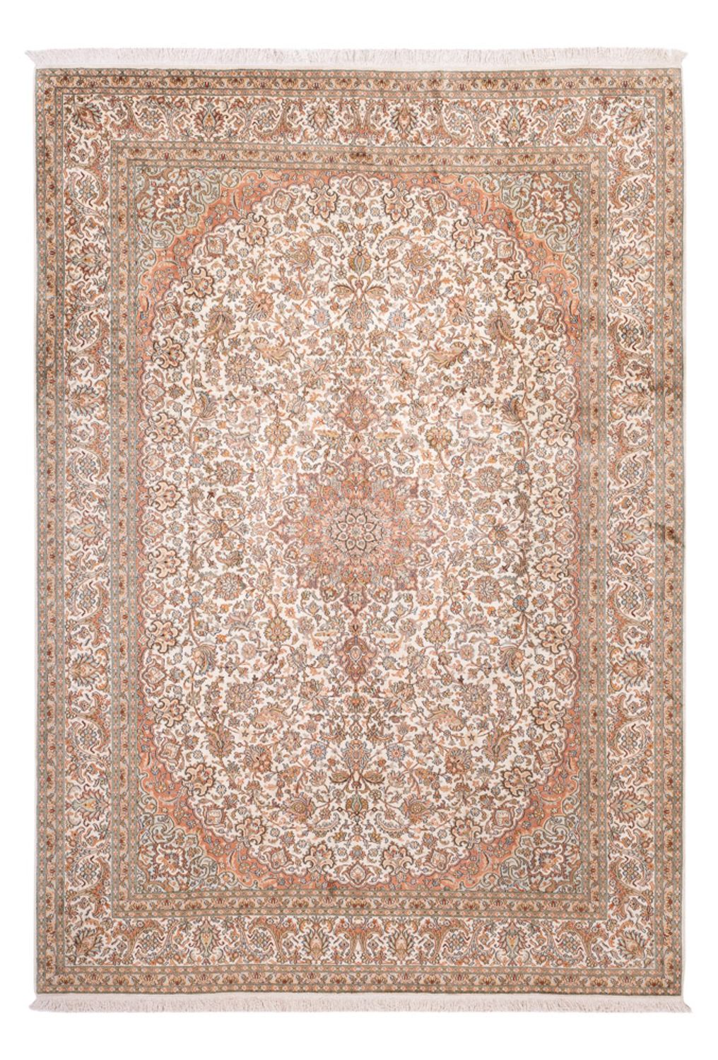 Kaschmir Seide Teppich 314x219cm - Orientteppich