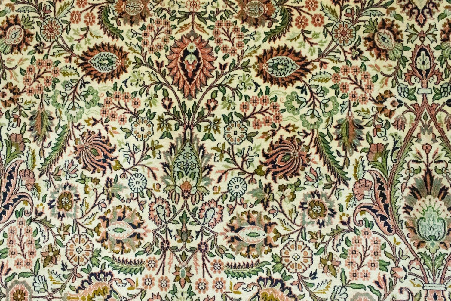 Seidenteppich - Kaschmir Seide 316 x 211 cm Wohnzimmer Teppich - Image 2