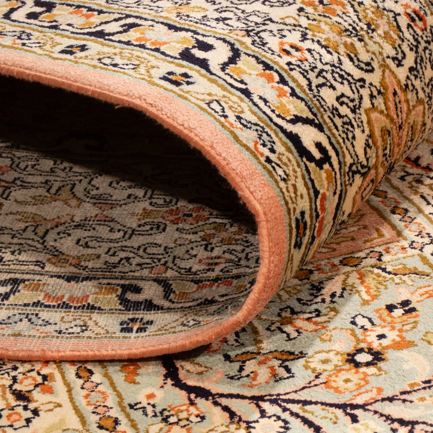 Seidenteppich - Kaschmir Seide - 316 x 220 cm - dunkelbeige - Image 4