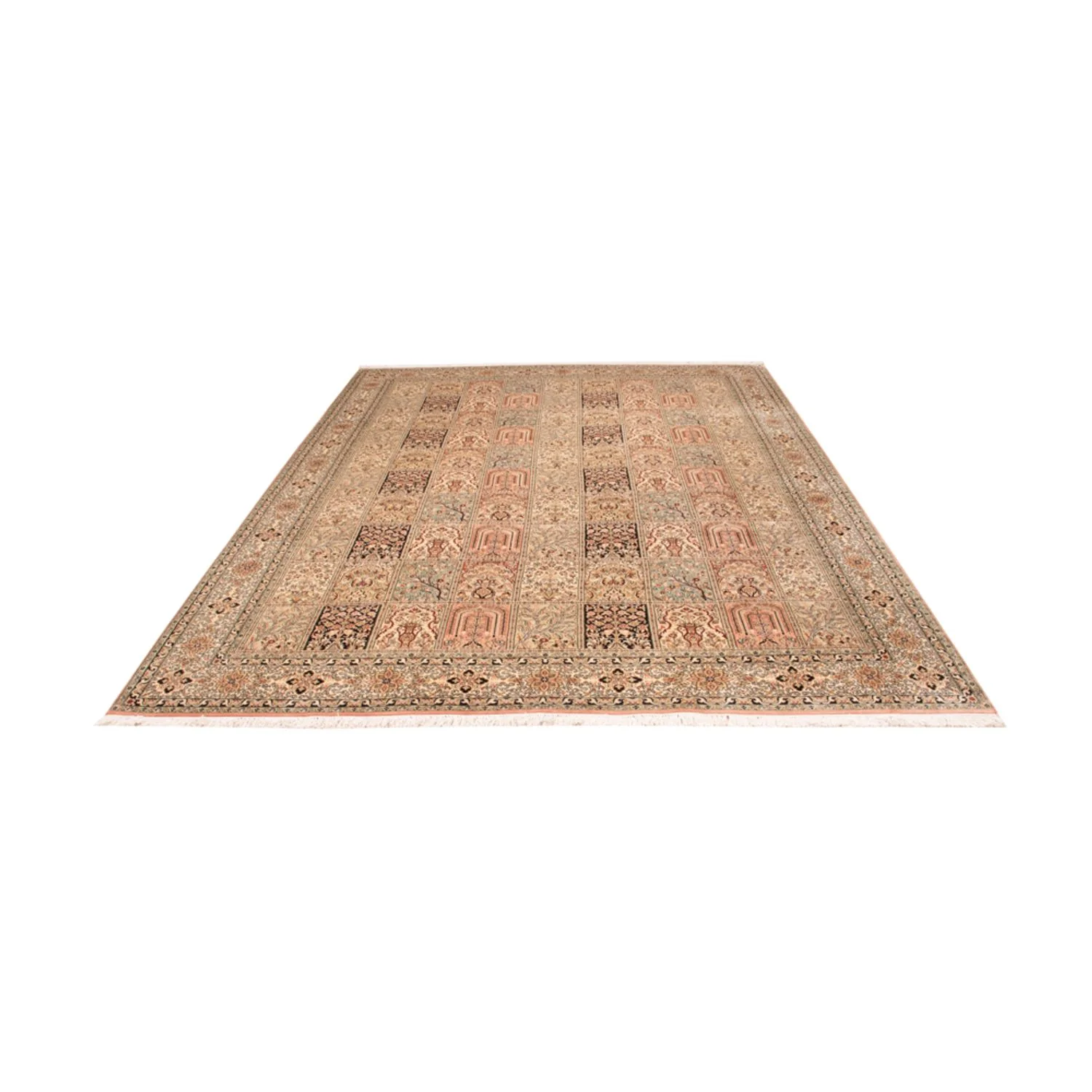 Seidenteppich - Kaschmir Seide - 316 x 220 cm - dunkelbeige - Image 5
