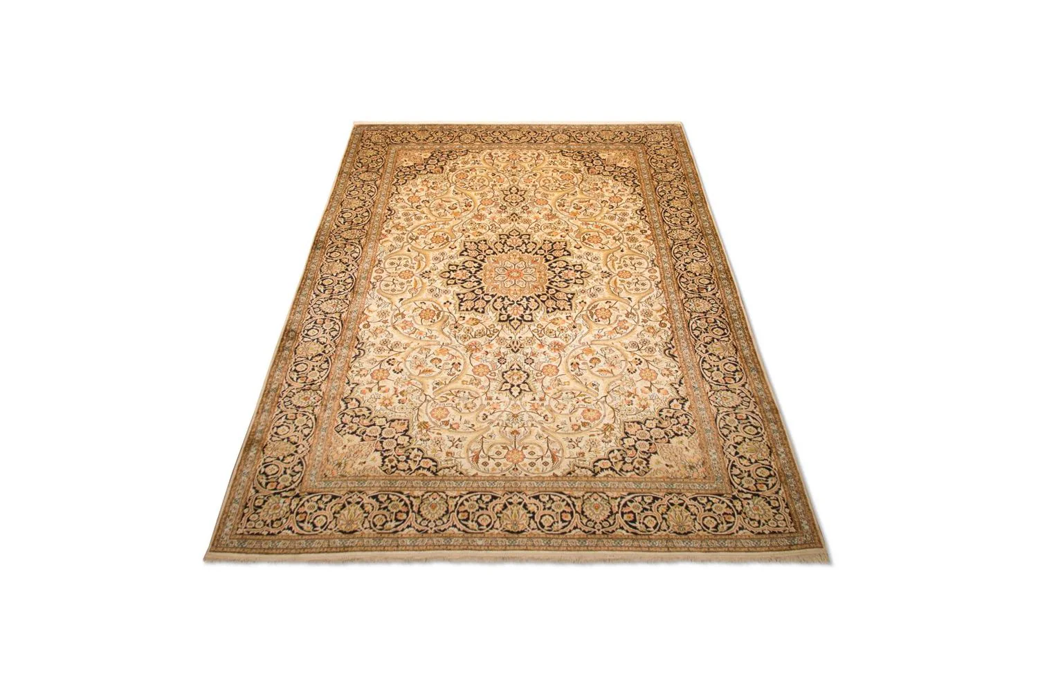 Kaschmir Seide Teppich 342x234cm - Orientteppich - Image 2