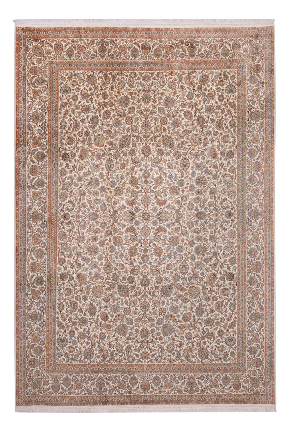 Kaschmir Seide Teppich 358x249cm - Orientteppich
