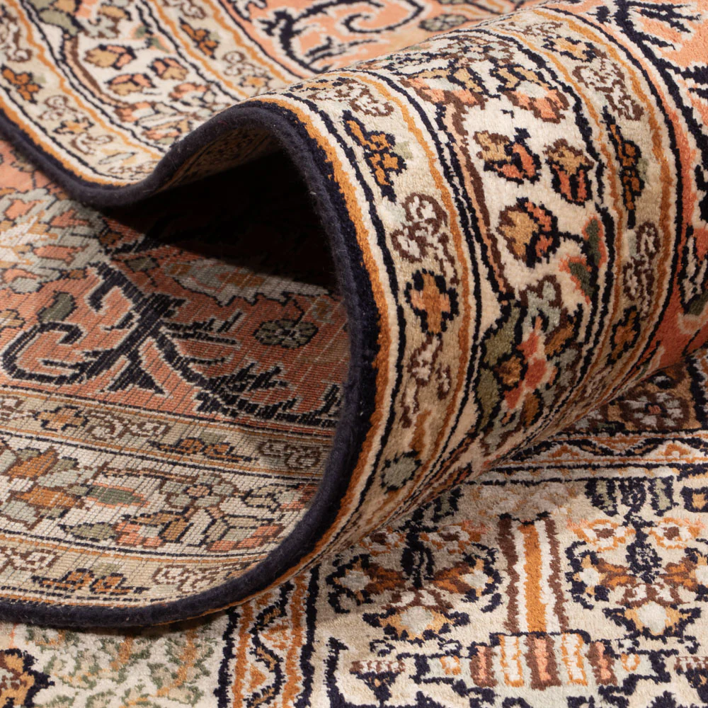 Seidenteppich - Kaschmir Seide - 377 x 275 cm - dunkelbeige - Image 4