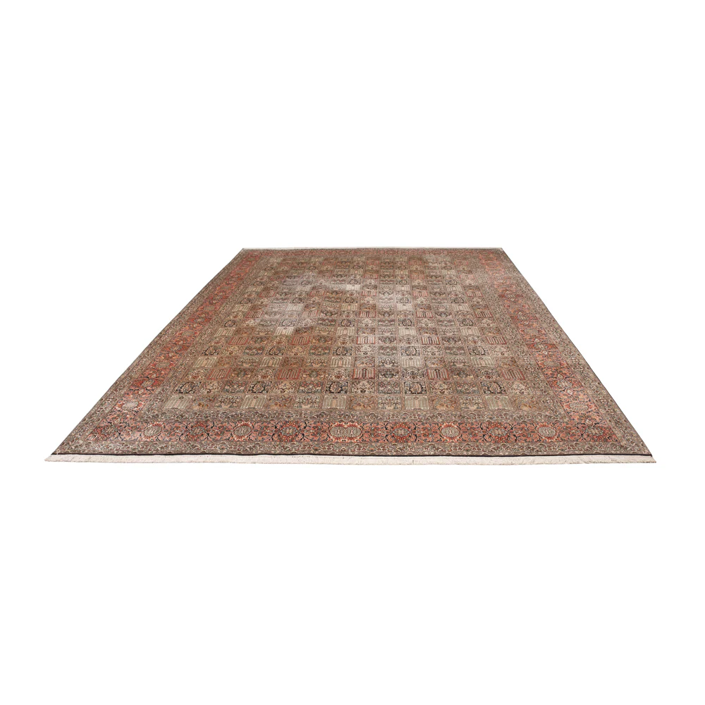 Seidenteppich - Kaschmir Seide - 377 x 275 cm - dunkelbeige - Image 5