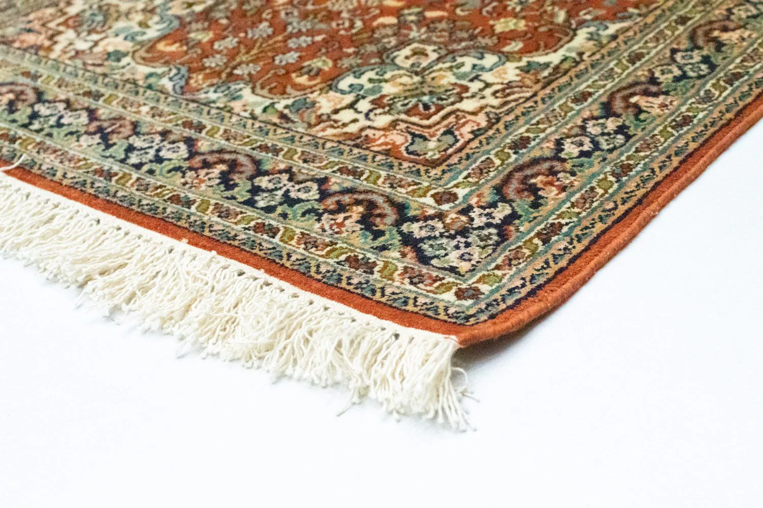 Seidenteppich - Kaschmir Seide 94 x 63 cm Fußmatte - Image 2