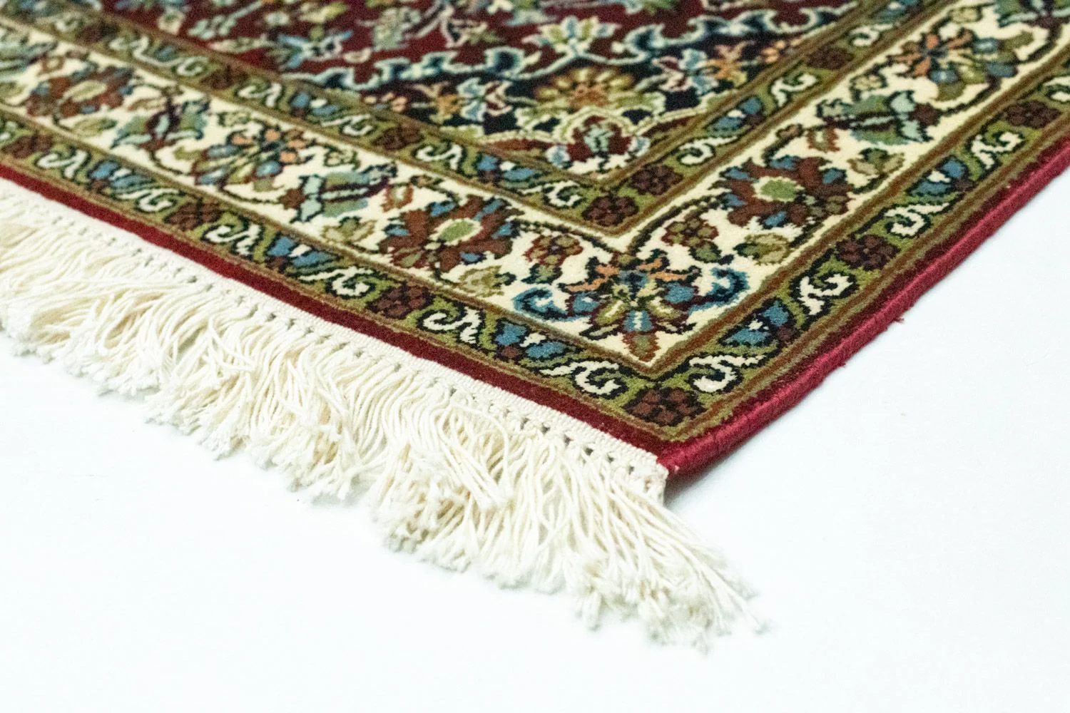 Seidenteppich - Kaschmir Seide 95 x 63 cm Fußmatte - Image 2