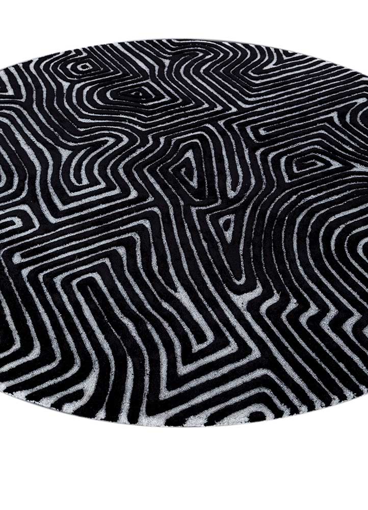 Teppich rund  - 180 x 180 cm - grau - Image 2