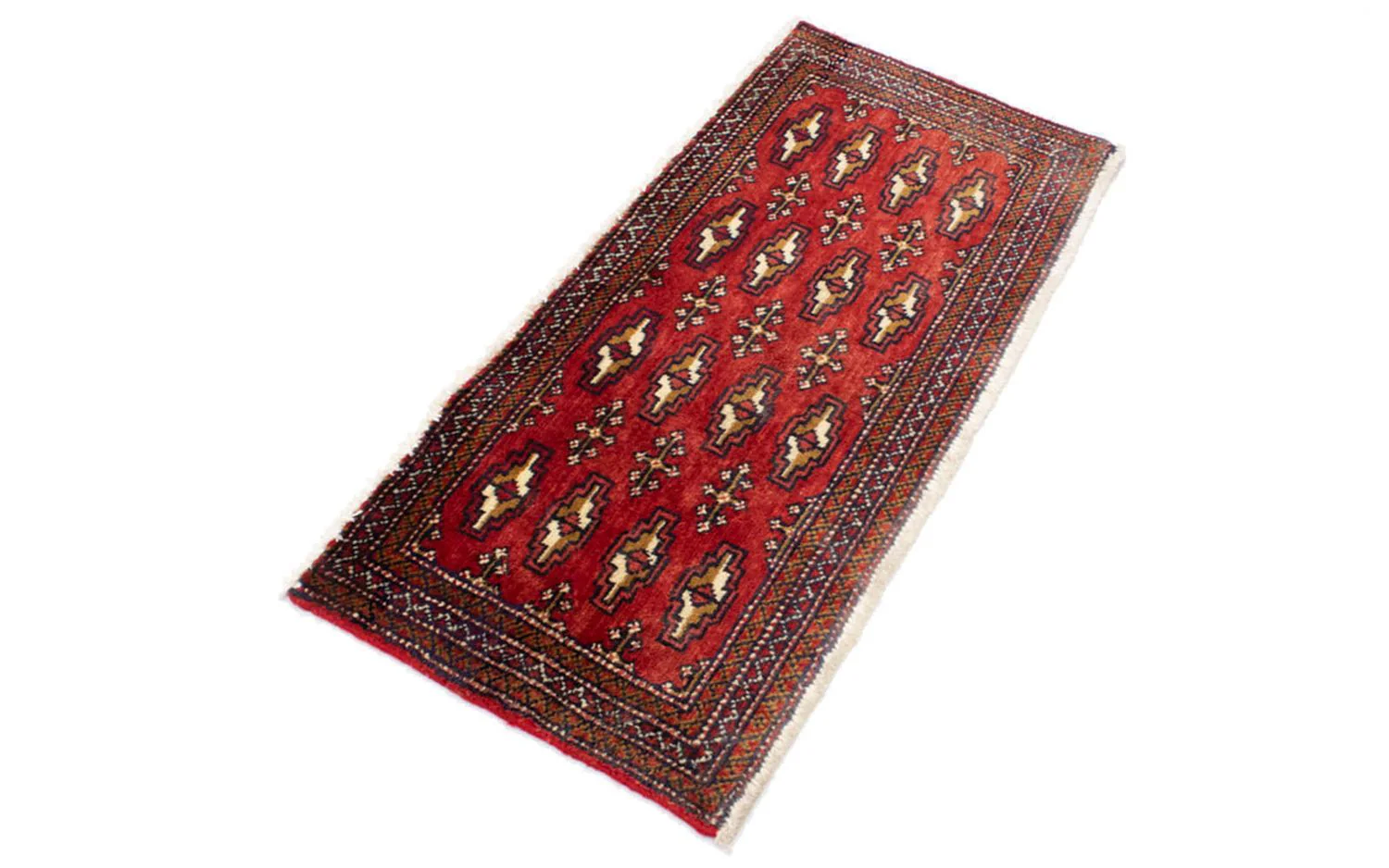 Turkaman Teppich 100x50cm - Orientteppich - Image 5