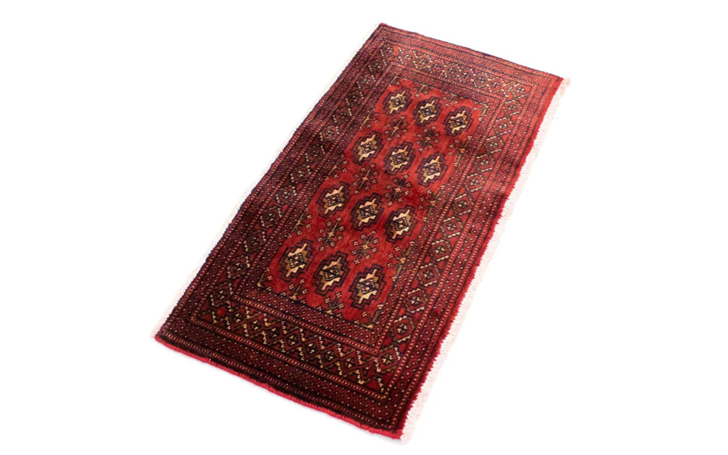 Turkaman Teppich 100x50cm - Orientteppich - Image 5