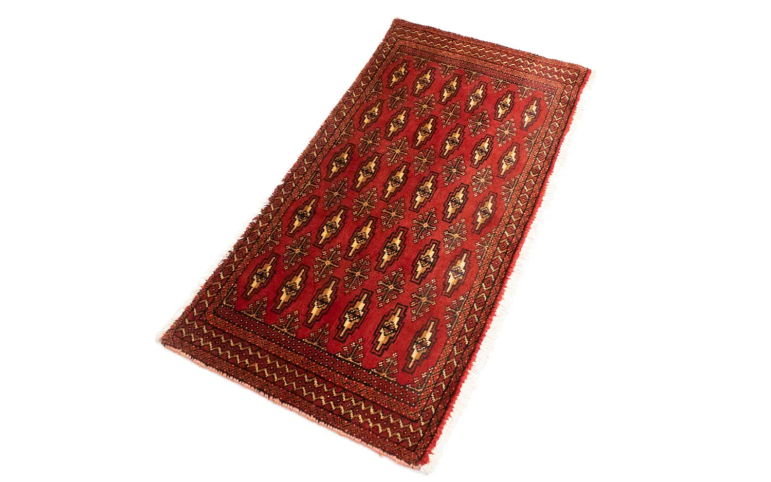 Turkaman Teppich 100x50cm - Orientteppich - Image 5