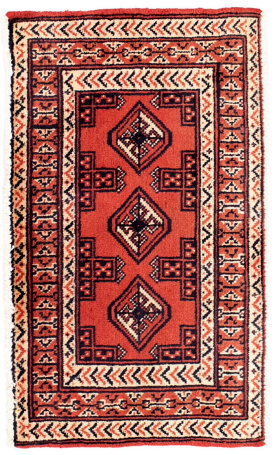 Turkaman Teppich 100x50cm - Orientteppich - Image 7