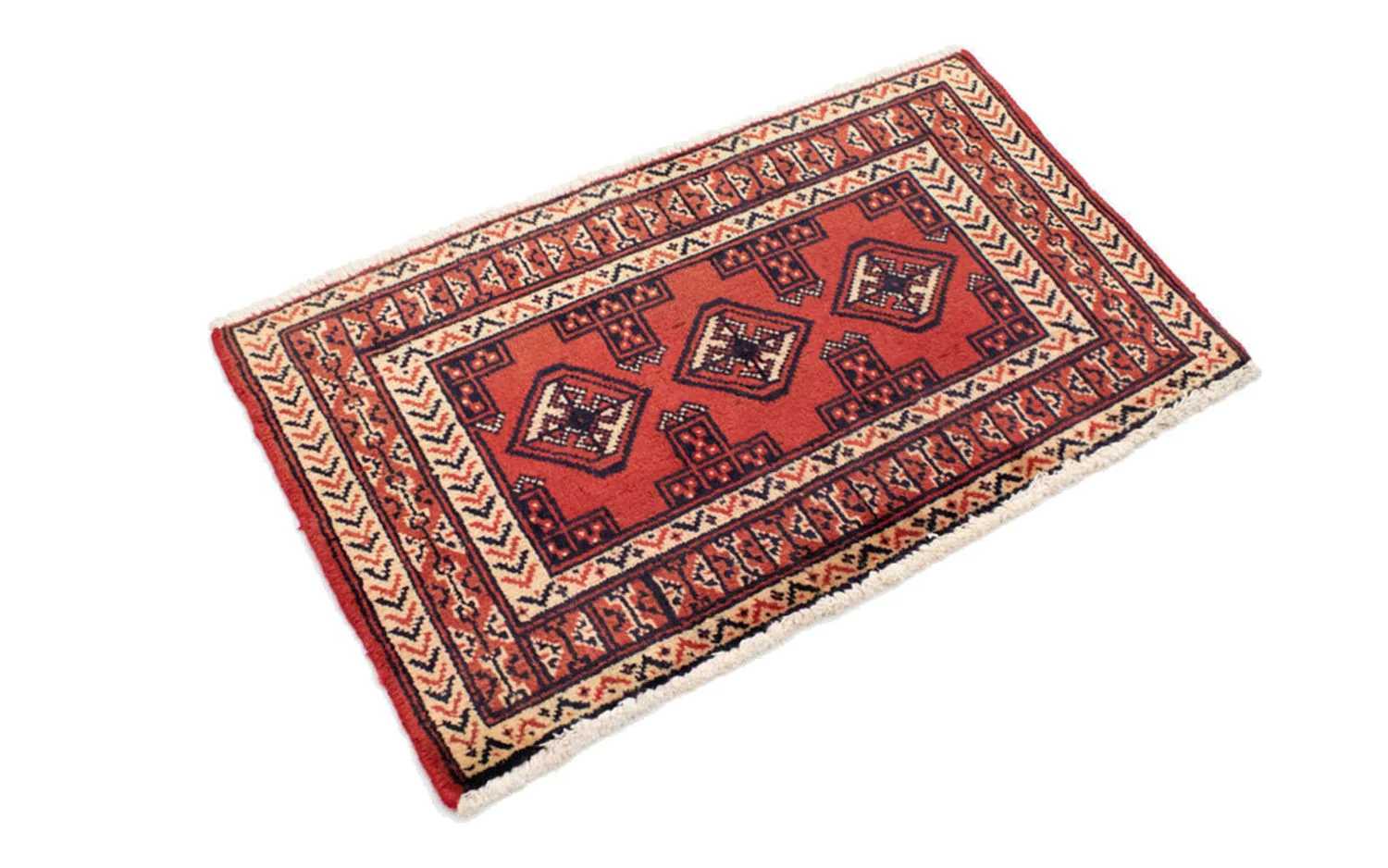 Turkaman Teppich 100x50cm - Orientteppich - Image 5