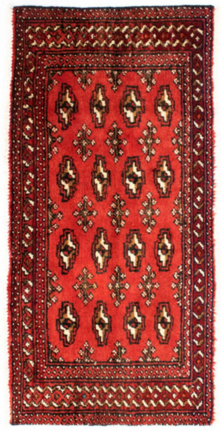 Turkaman Teppich 100x50cm - Orientteppich
