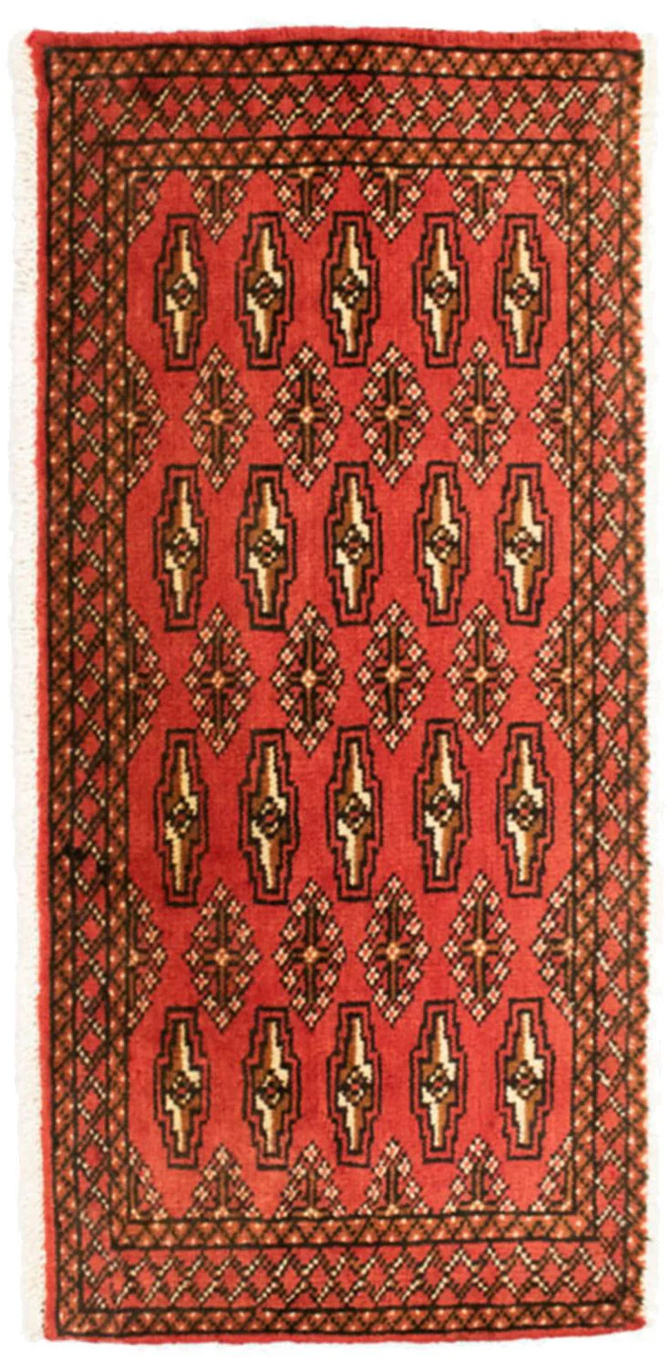Turkaman Teppich 100x50cm - Orientteppich