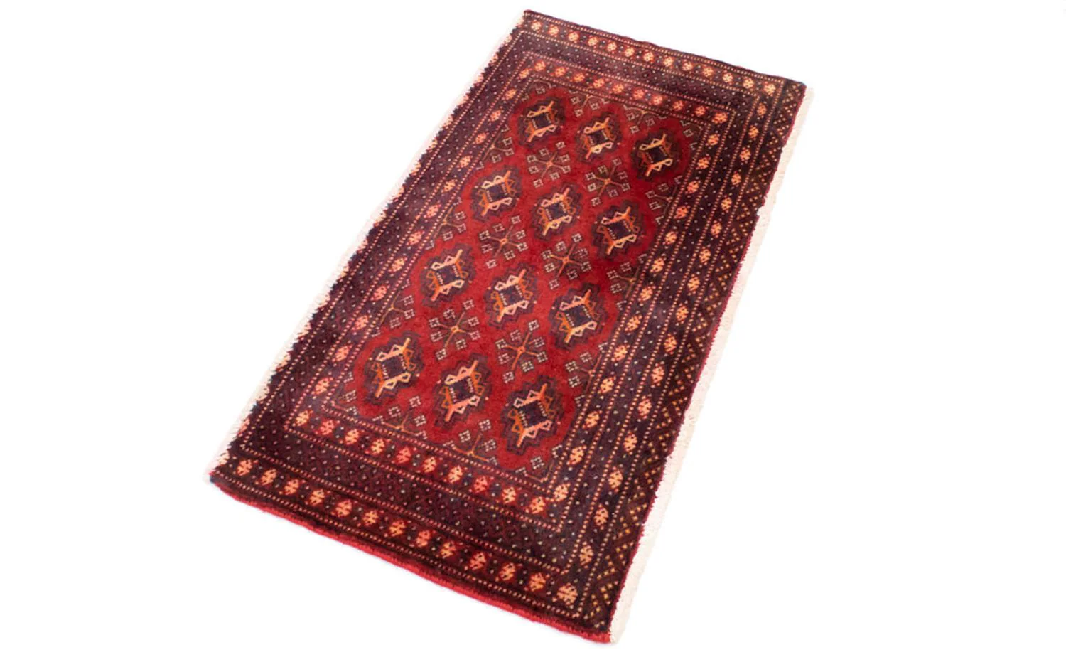 Turkaman Teppich 100x50cm - Orientteppich - Image 5