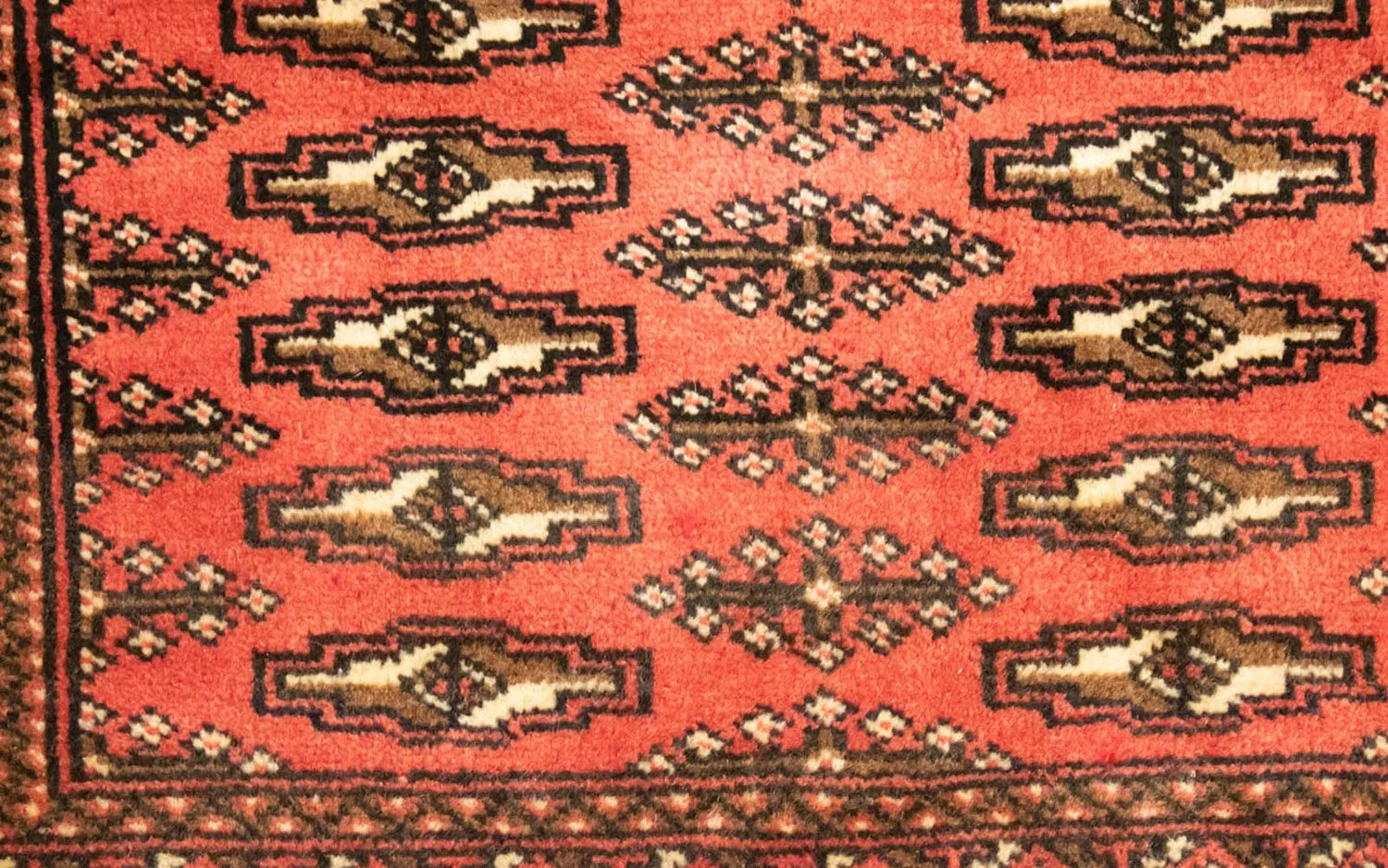 Turkaman Teppich 100x50cm - Orientteppich - Image 2