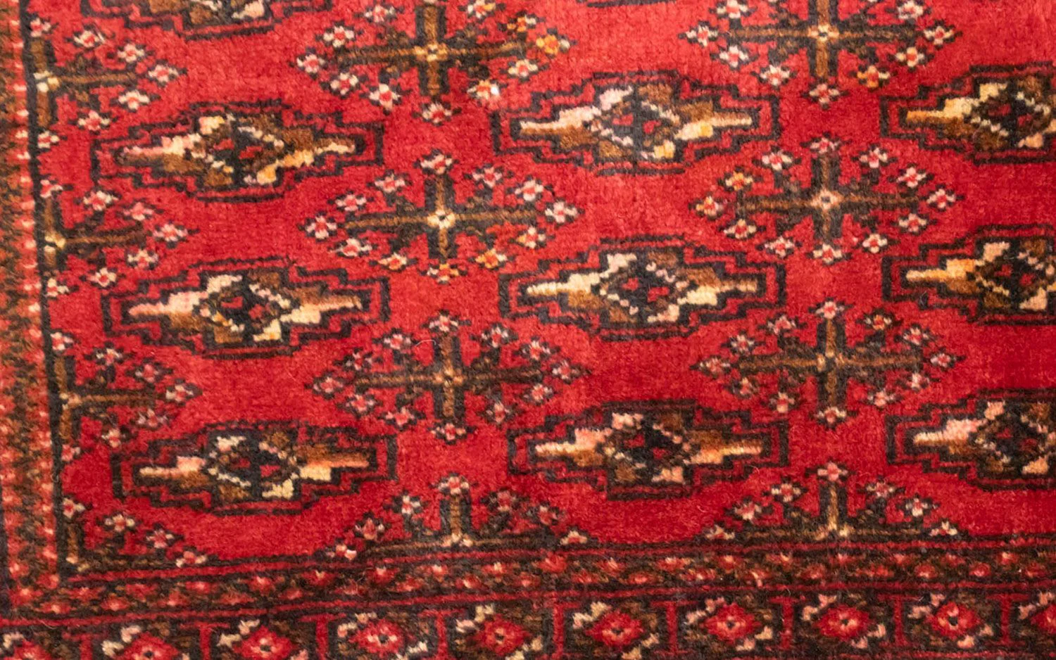 Turkaman Teppich 100x50cm - Orientteppich - Image 2