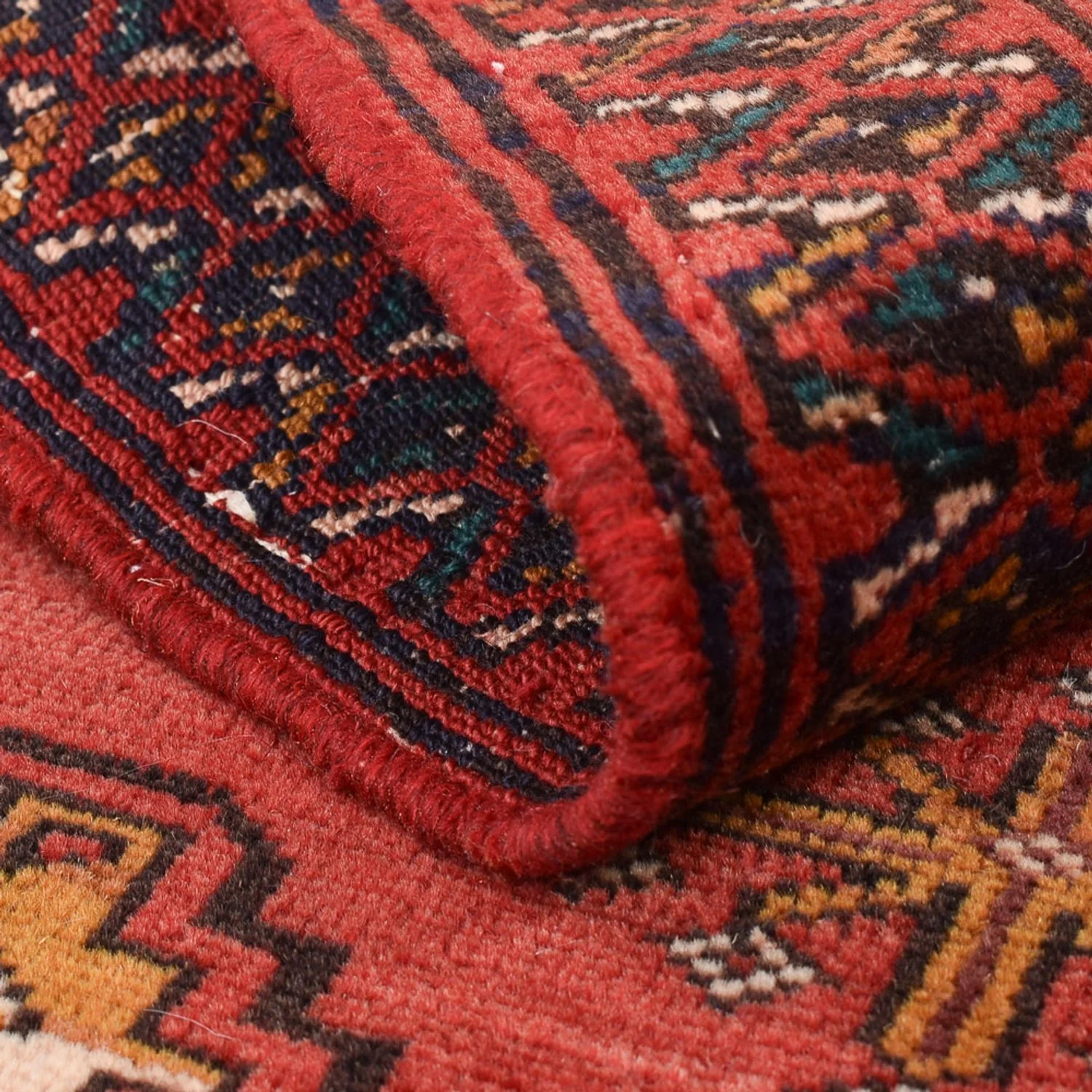 Turkaman Teppich - 116 x 77 cm - rot - Image 4