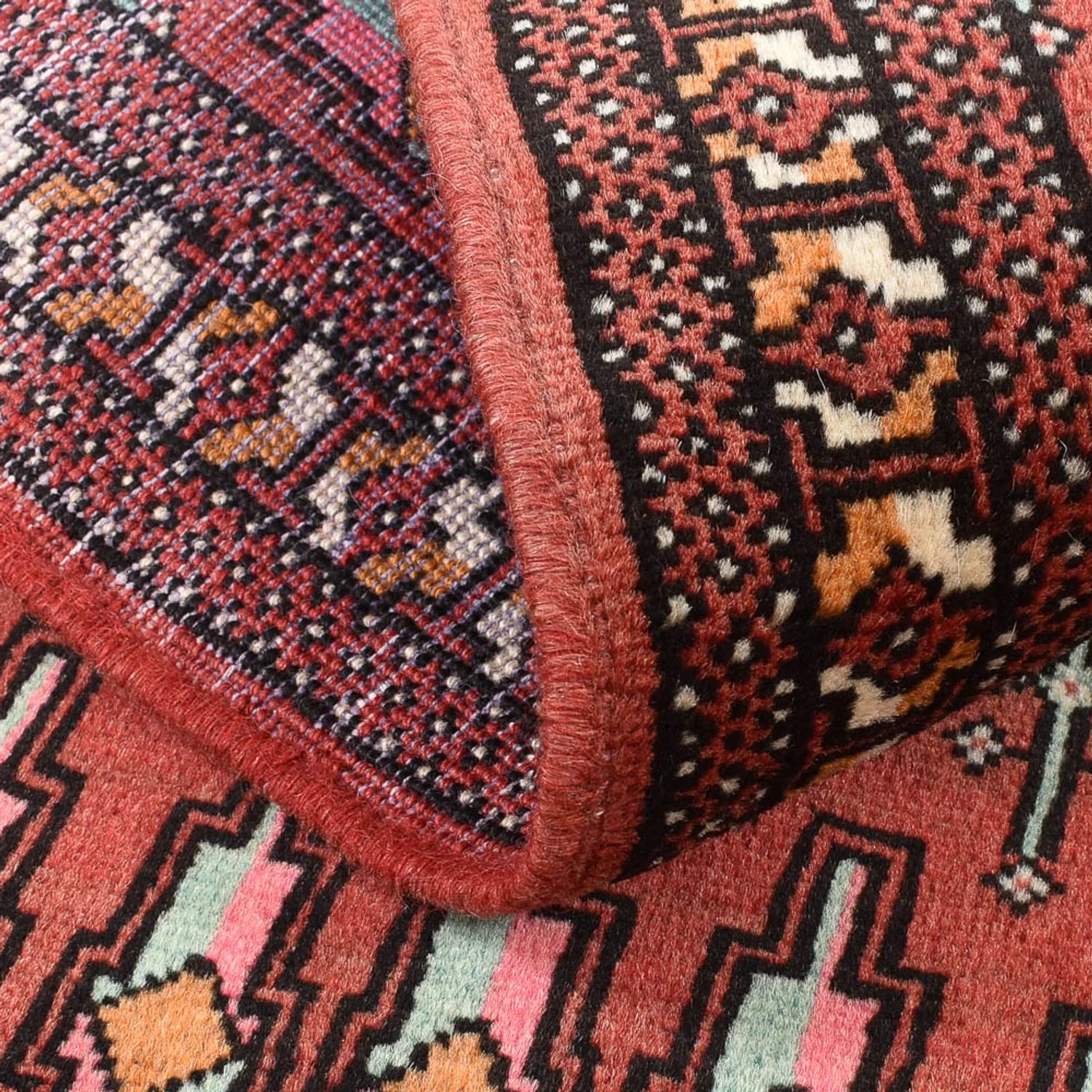 Turkaman Teppich 127x73cm - Orientteppich - Image 4