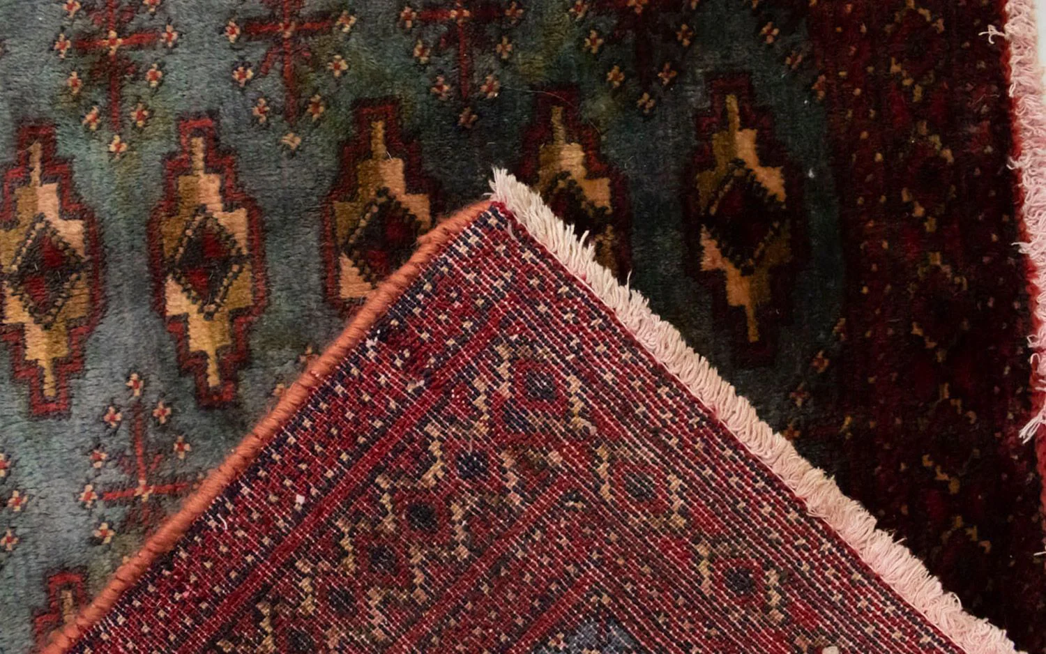Turkaman Teppich 130x60cm - Orientteppich - Image 3