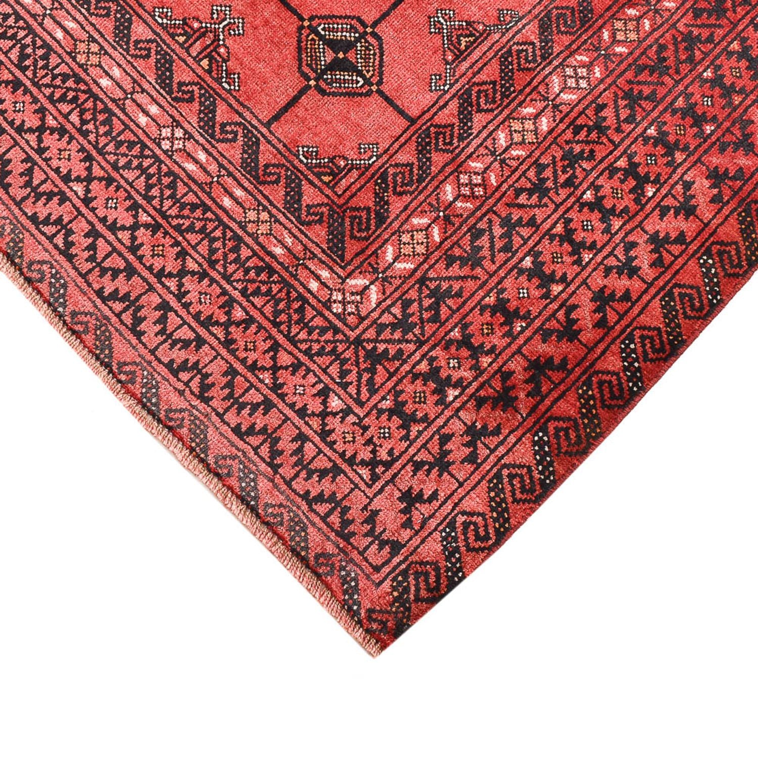 Turkaman Teppich - 150 x 117 cm - rot - Image 2