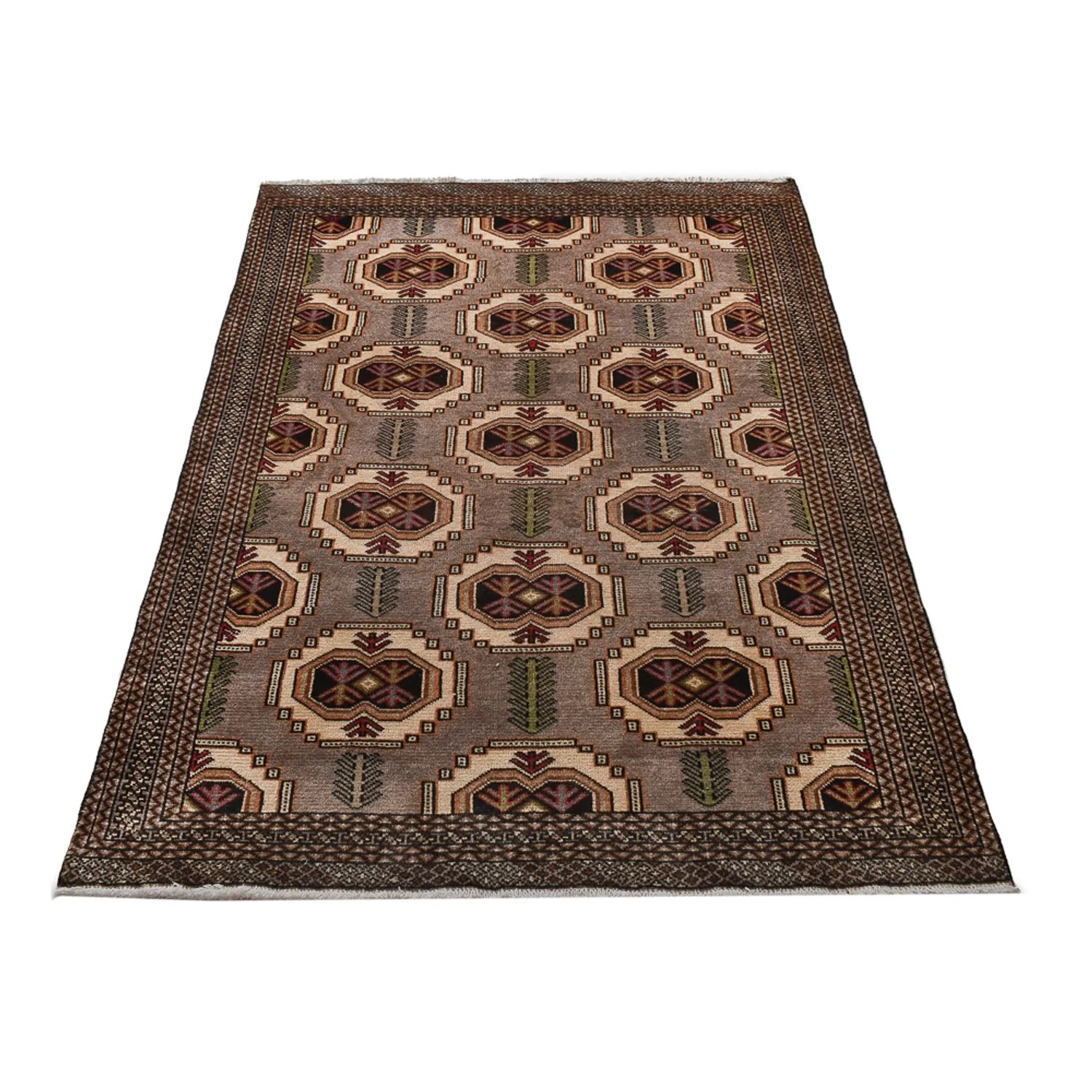 Turkaman Teppich 188x127cm - Orientteppich - Image 4