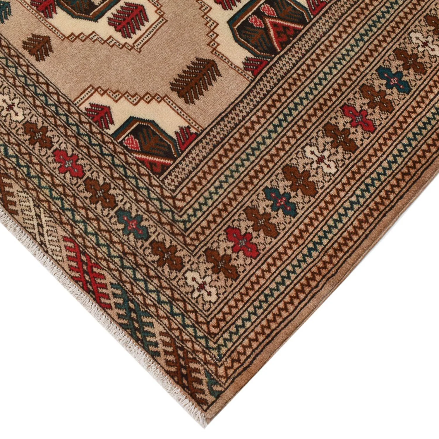 Turkaman Teppich 199x143cm - Orientteppich - Image 2